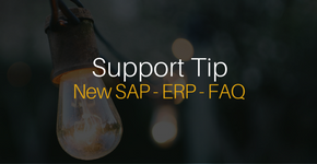 New SAP ERP FAQ Page