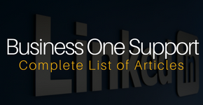 Business One Complete List of Articles